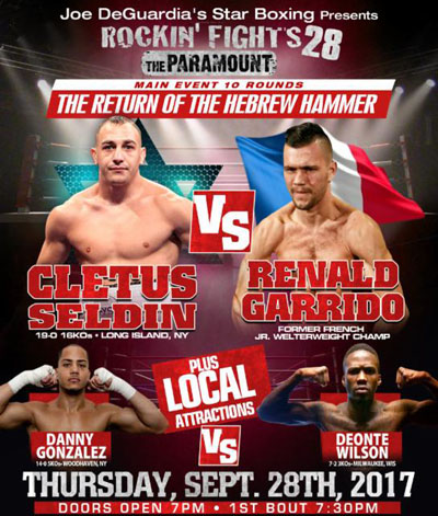 Exciting Undercard Announced for Long Island Rockin’ Fights September 28th