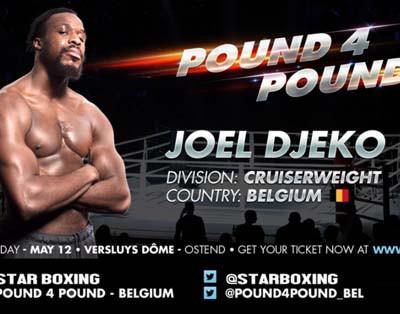 Joel Djeko to Fight Mariano Angel Gudino for IBO Continental Cruiserweight Title in Belgium!