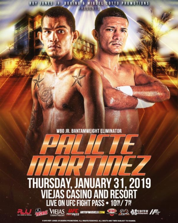 Solid supporting fights announced for  Aston Palicte-Jose Martinez title eliminator